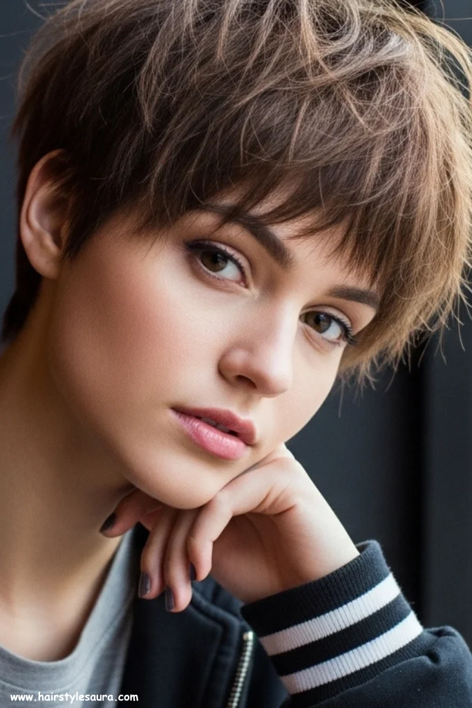 10 Bold and Beautiful Short Shaggy Hairstyles for Women 3 Messy Pixie Shag