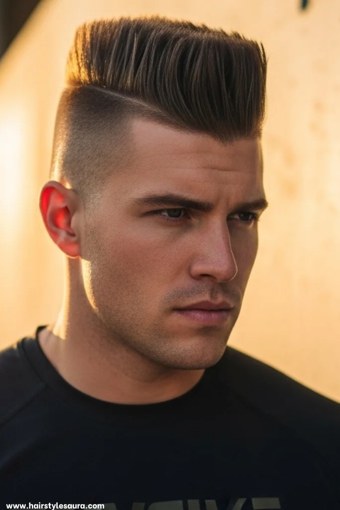 Top 14 Extremely Short Hairstyles for Men With a Bold Look 3 Military High and Tight