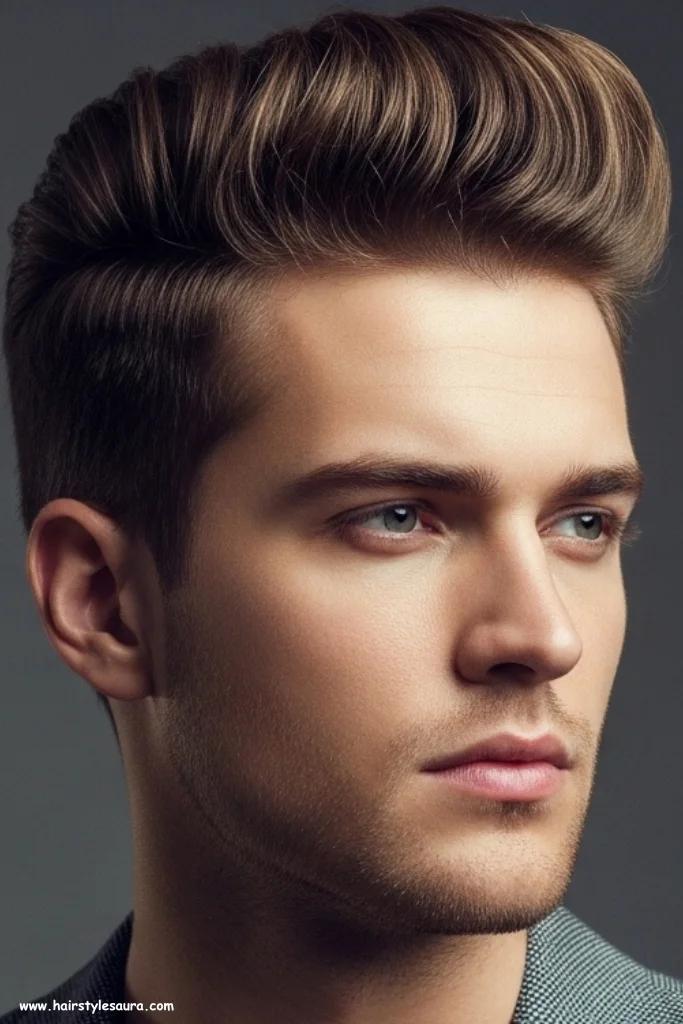 12 Cute Short Hairstyles for Men That Will Upgrade Your Style 13 Mini Pompadour