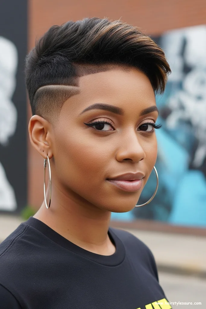 12 Stylish Short Hairstyles With Fade for 2025 3 Pixie Cut with Taper Fade