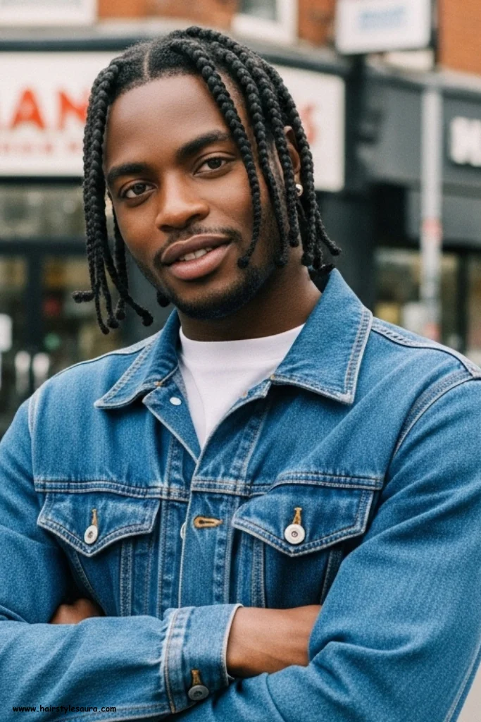 13 Best Mens Braided Hairstyles for a Bold New Look 10 Pop Smoke Braids