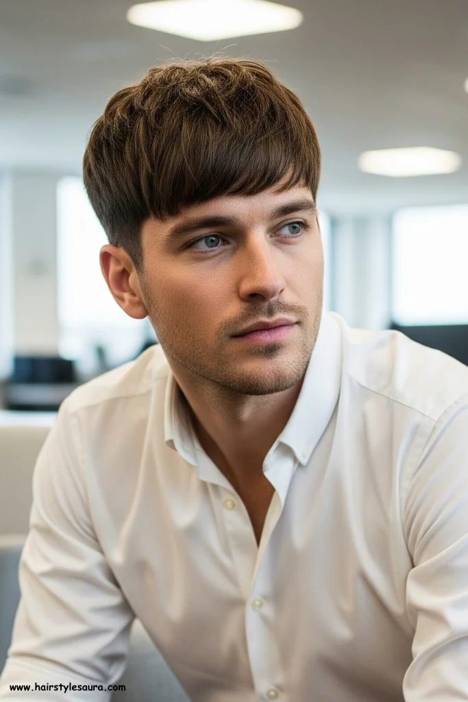 Top 13 Trendy Short Shaggy Hairstyles for Men with Style 7 Shag with Faded Sides