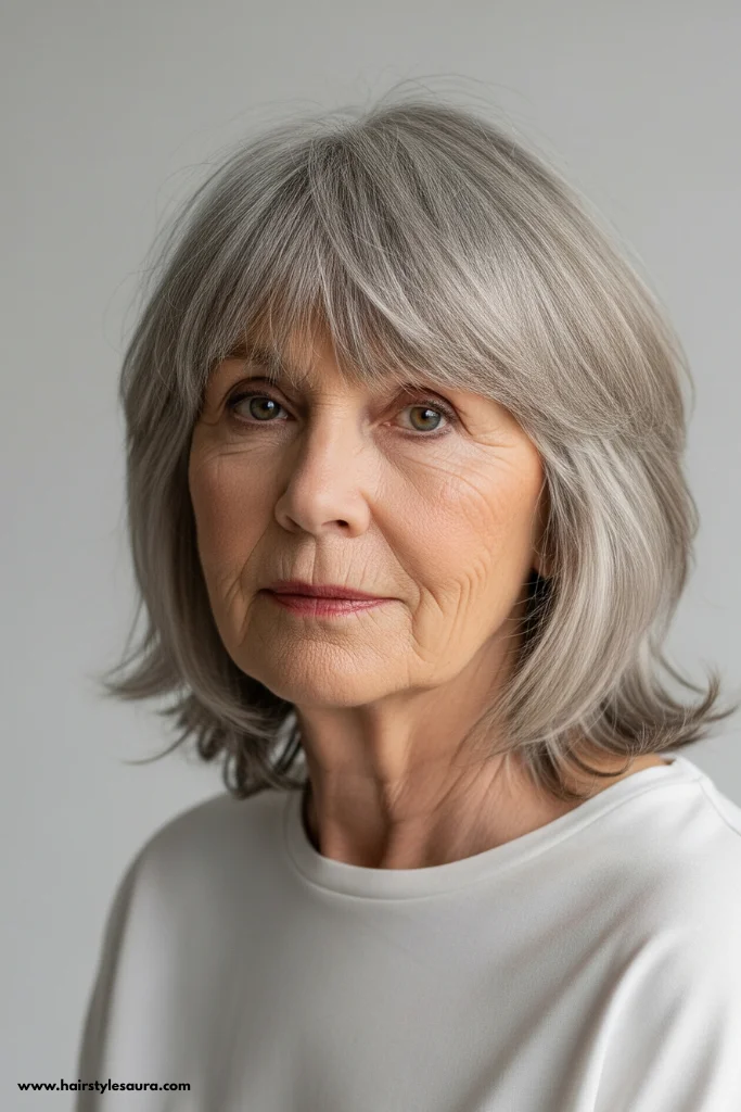 12 Stylish Short Shaggy Hairstyles for Older Women in 2025 10 Shaggy Crop with Layers