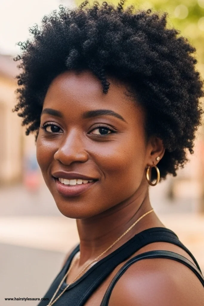 15 Trendy Short Hairstyles With Curly Hair 5 Short Curly Afro