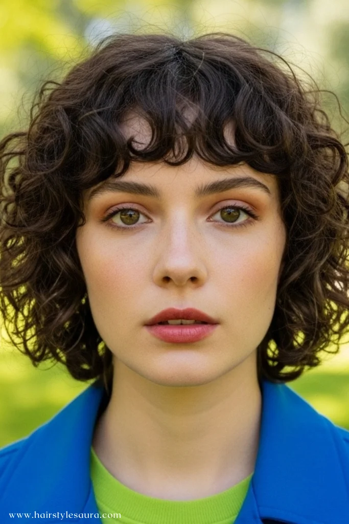Modern short shaggy hair: A Stylish Way to Rock a Bold Look 9 Short Curly Shag