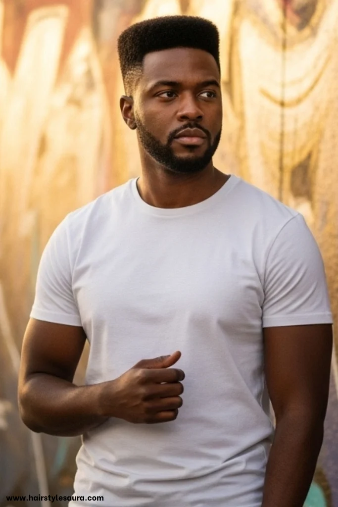 Top 14 Extremely Short Hairstyles for Men With a Bold Look 12 Short Flat Top
