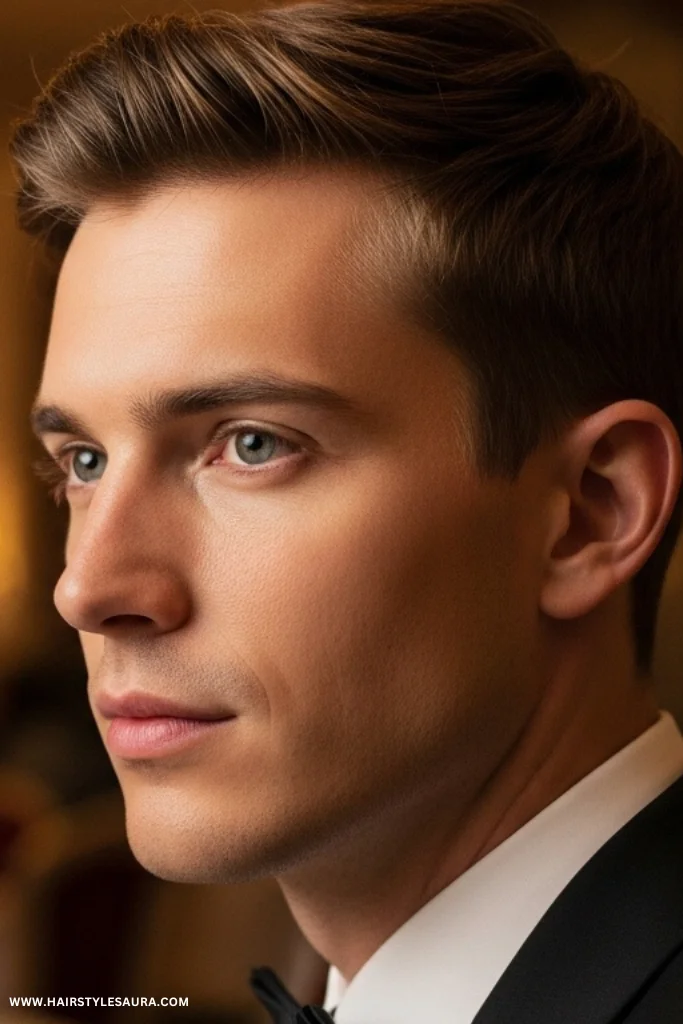 Formal Hairstyles for Short Hair: Classy Looks Every Man Should Try 8 Short Side Sweep