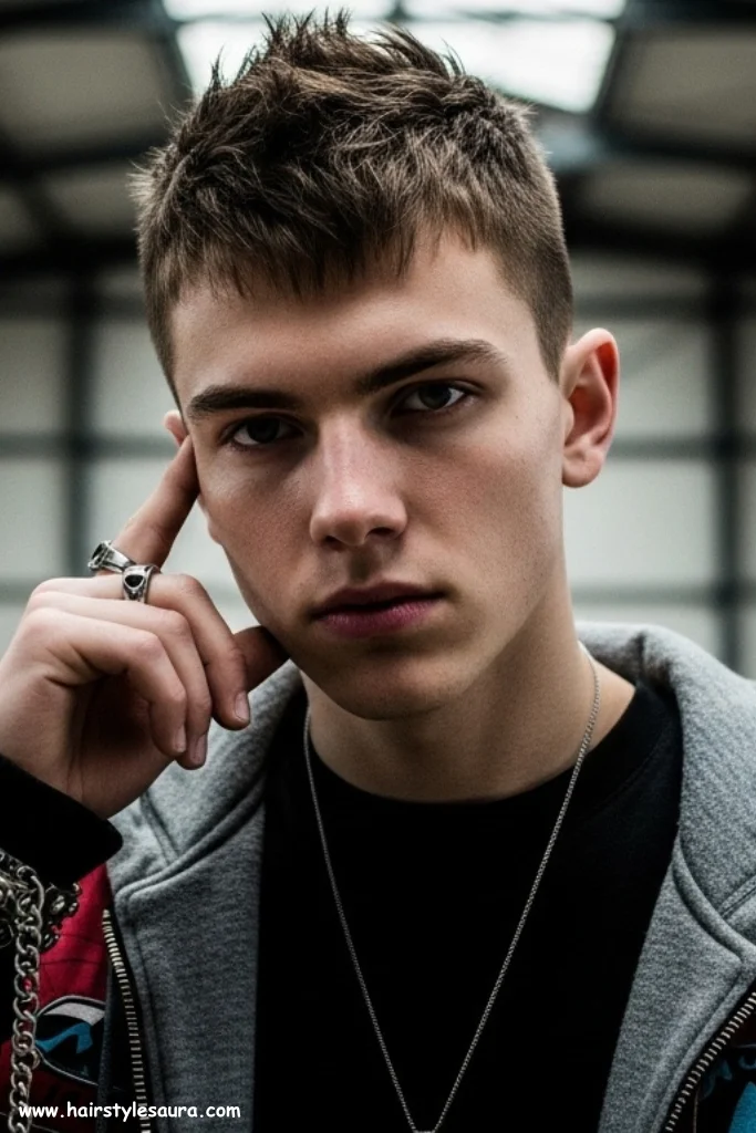 10 Stylish Layer Cut Hairstyle for Short Hair Ideas for Men 6 Short Spiky Layer Cut
