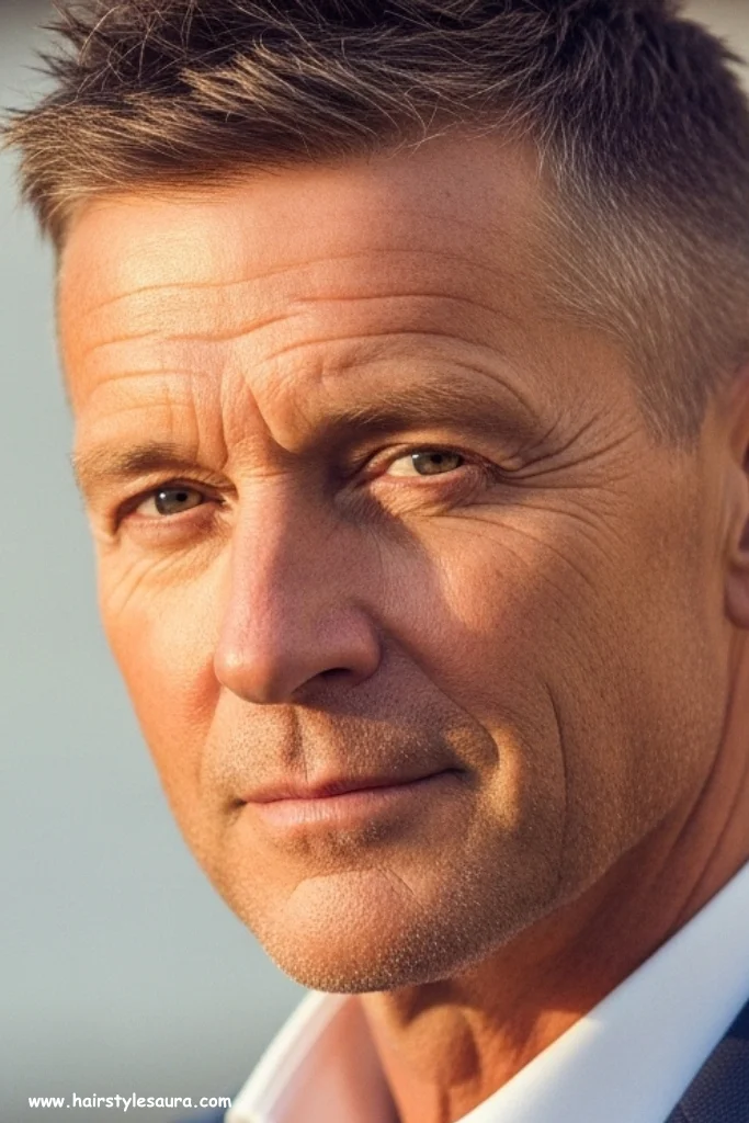 10 Best Short Hairstyles for Over 50 Men to Try Now 6 Short Textured Crop
