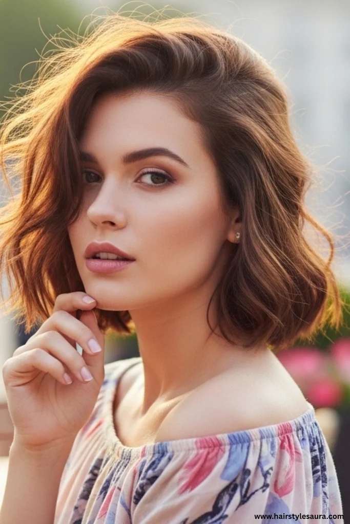 Short to Mid Length Hairstyles: 15 Stylish Ideas for Every Personality 3 Shoulder-Length Lob