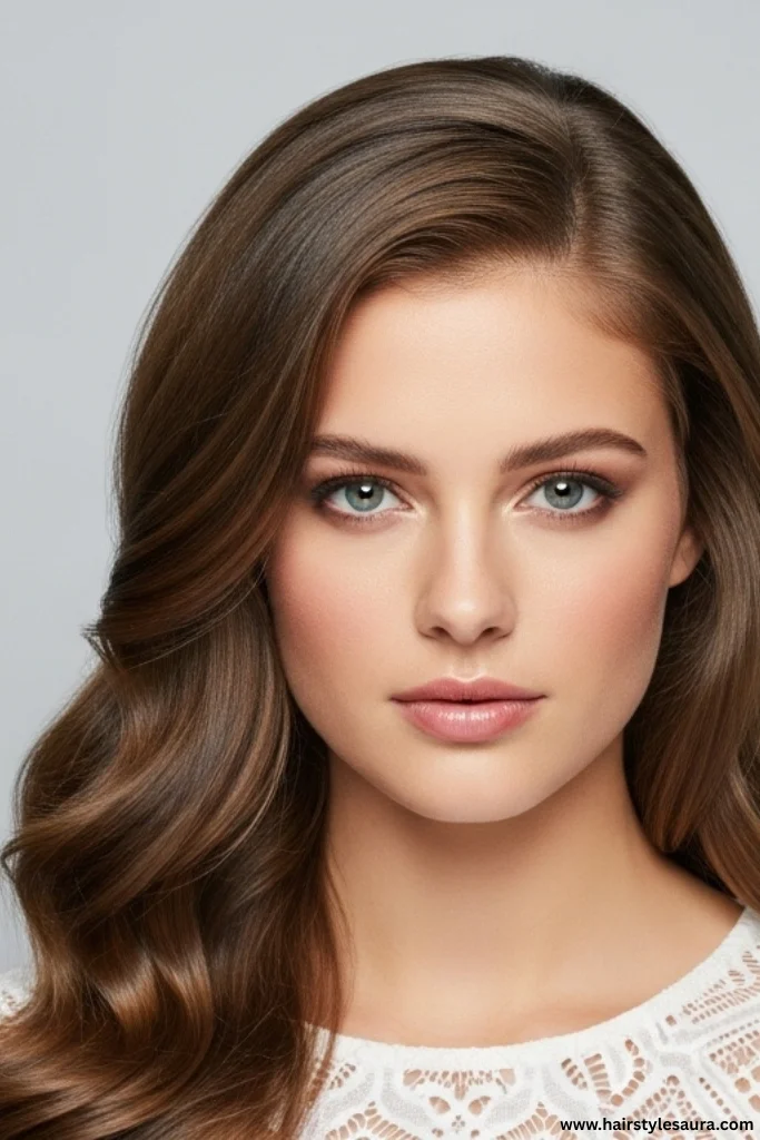 Wedding Hairstyles for Short Hairs: 12 Elegant Looks for Your Big Day 13 Sleek Side Part with Glossy Finish