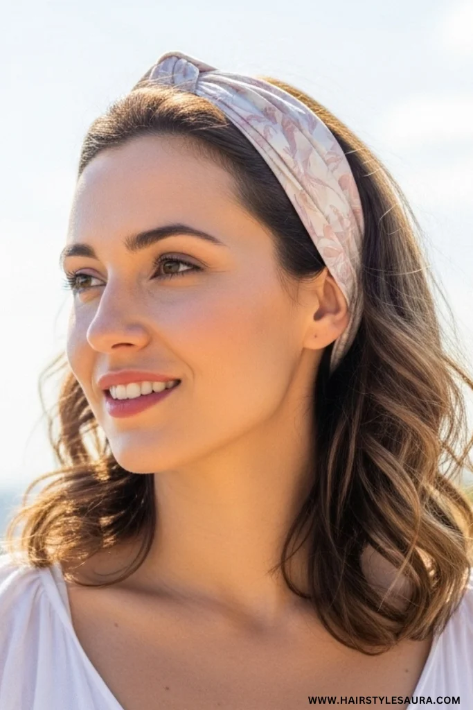 Cute Easy Hairstyles Every Woman Can Try Quick Styles You’ll Love! 11 Soft Waves with Headband