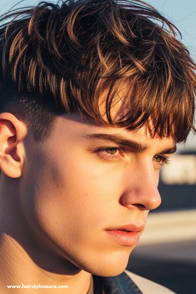 10 Bowl Cut Hairstyle Ideas for Men That Are Surprisingly Stylish 3 Textured Bowl Cut