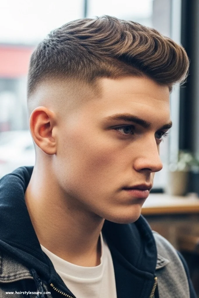 12 Cute Short Hairstyles for Men That Will Upgrade Your Style 2 Textured Crop Fade