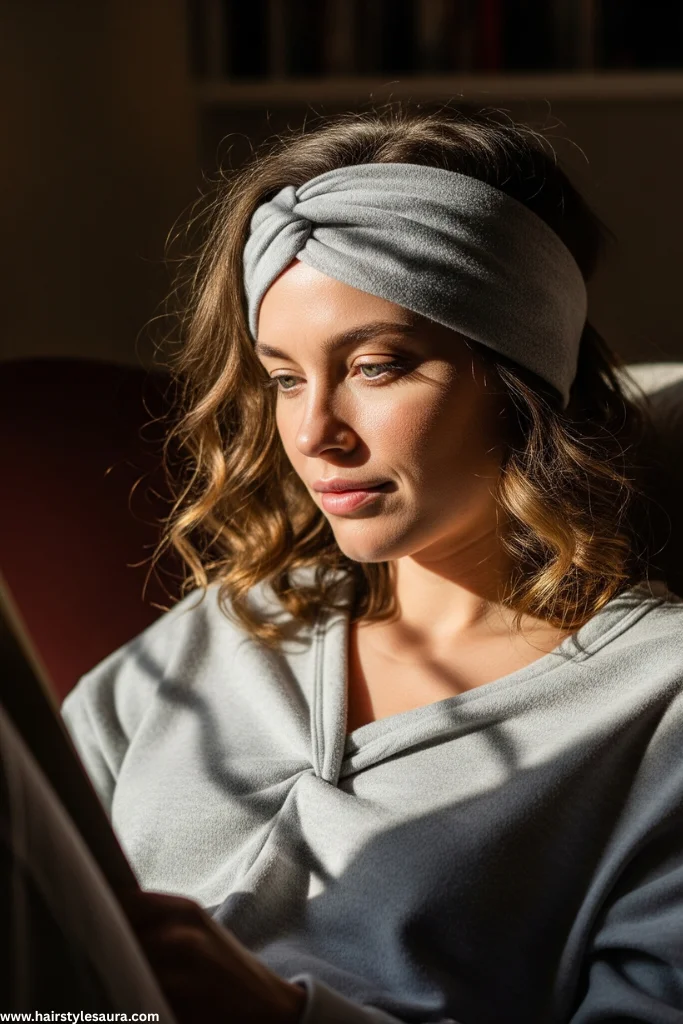 13 Cute Hairstyles for Curly Hair Every Woman Should Try 9 Twisted Front with Loose Curls