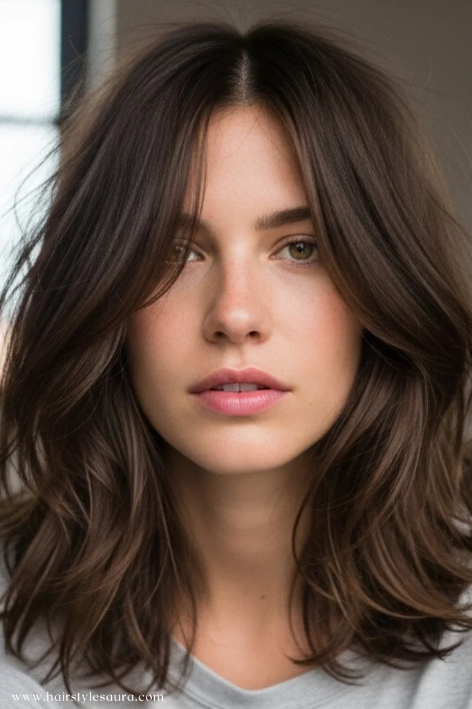 Modern short shaggy hair: A Stylish Way to Rock a Bold Look 11 Undone Shag with Micro Layers