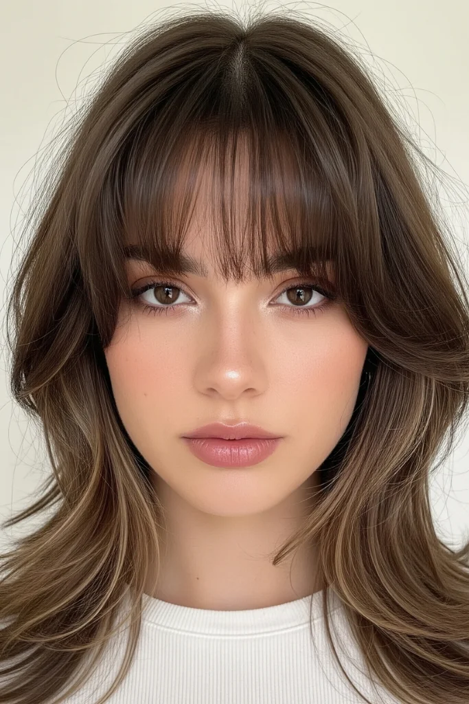 12 Kitty Cut Hair Ideas for a Cute and Stylish Look 3 Kitty Cut with Curtain Bangs