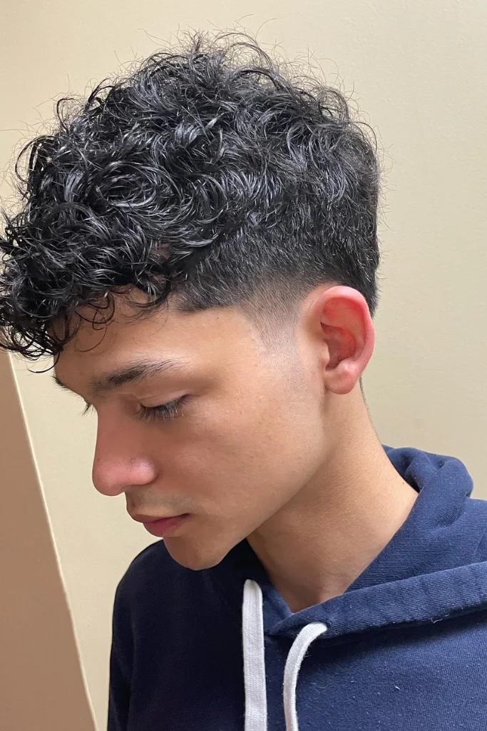 Mens Hairstyles Curly Short to Match Your Face Shape 8 Short Curly Fringe