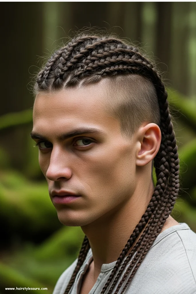 13 Best Mens Braided Hairstyles for a Bold New Look 12 Viking Braids