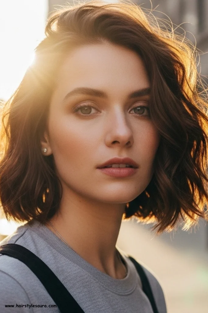 10 Gorgeous Bob Cut Hairstyle for Ladies That Never Go Out of Style 3 Wavy Bob Cut