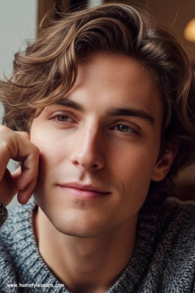 11 Mushroom Cutting Hairstyle Ideas for Men That Redefine Cool 6 Wavy Mushroom Cut