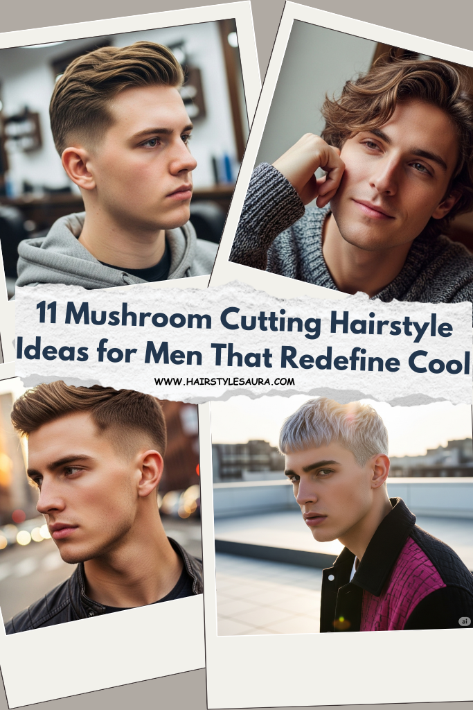 mushroom cutting hairstyle