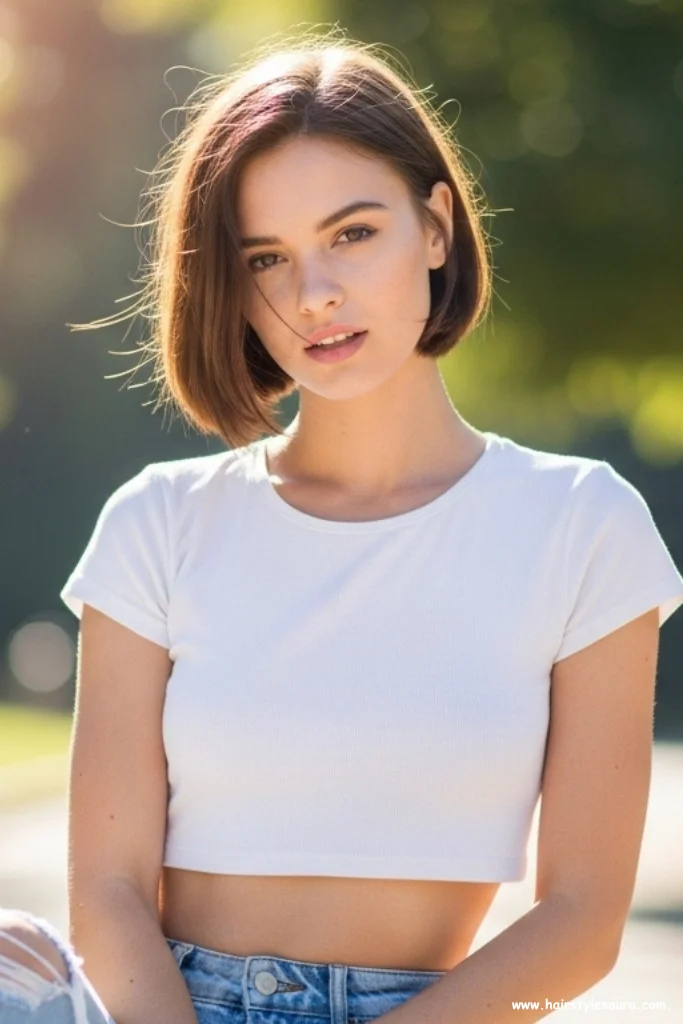 12 Kitty Cut Short Hair Looks for a Trendy Makeover 12 Sleek Short Kitty Cut