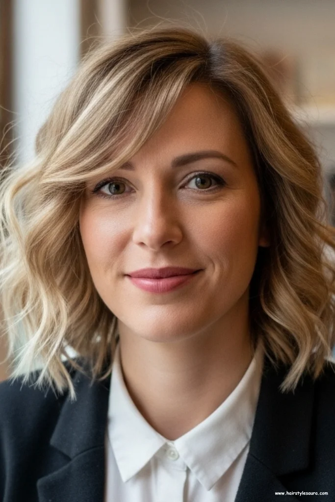 10 Trending Wolf Cut Hair Ideas for Women in 2025 6 Wavy Mid-Length Wolf Cut