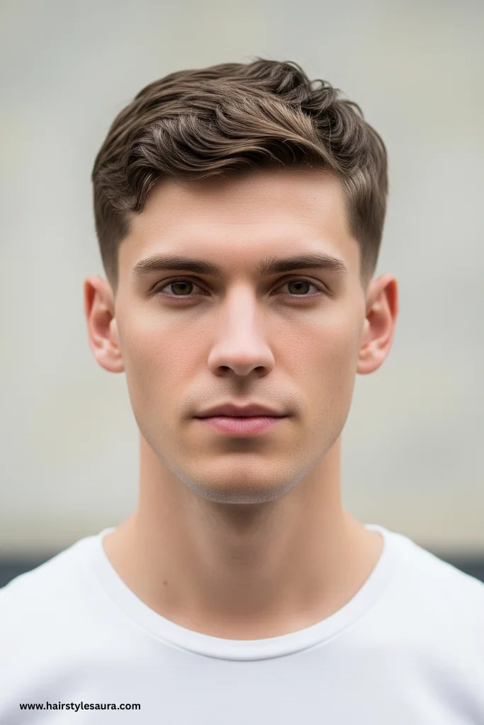 Popular Mens Wavy Short Hairstyles That Always Look Good 3 Loose Wavy Pompadour