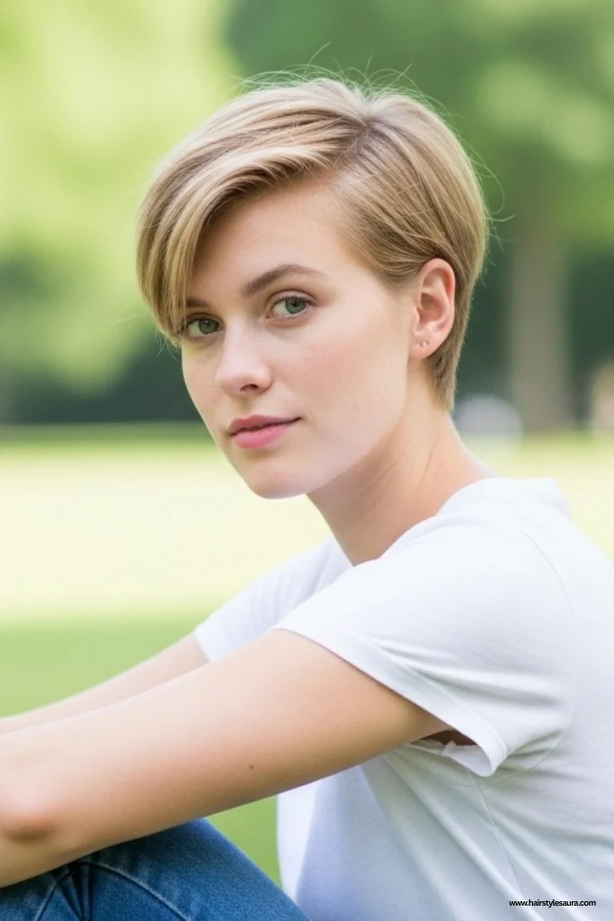 Trendy Short Hairstyles for Fine Hair That Look Fuller and Thicker 3 Pixie Cut