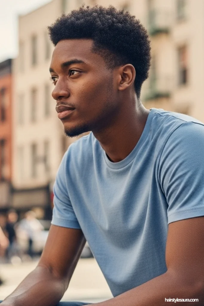 Top Short Curly Guy Hairstyles That Are Stylish and Easy to Keep 12 Defined Curls with Sharp Edges