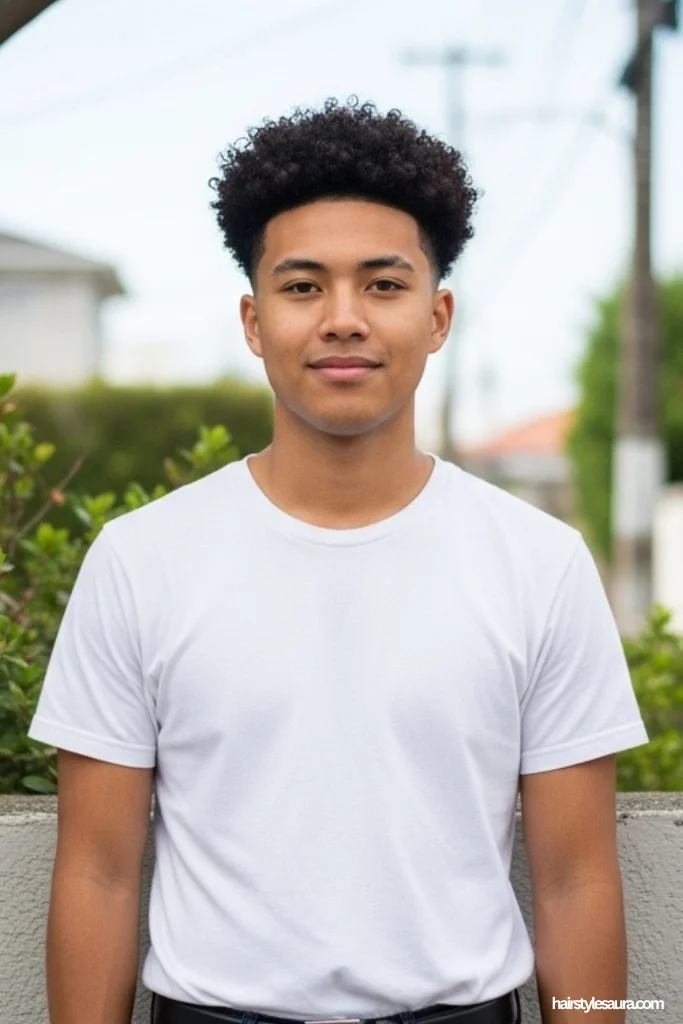 Top Short Curly Guy Hairstyles That Are Stylish and Easy to Keep 13 Soft Curly Taper