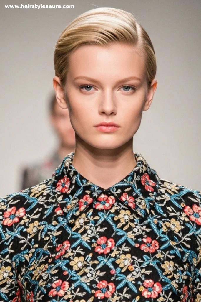 Gorgeous Short Hairstyles for Thick Hair That Frame Your Face 5 Polished French Crop