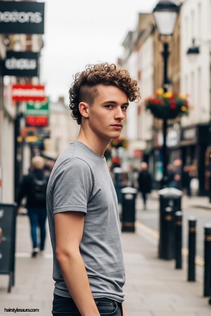 Top Short Curly Guy Hairstyles That Are Stylish and Easy to Keep 5 Curly Undercut