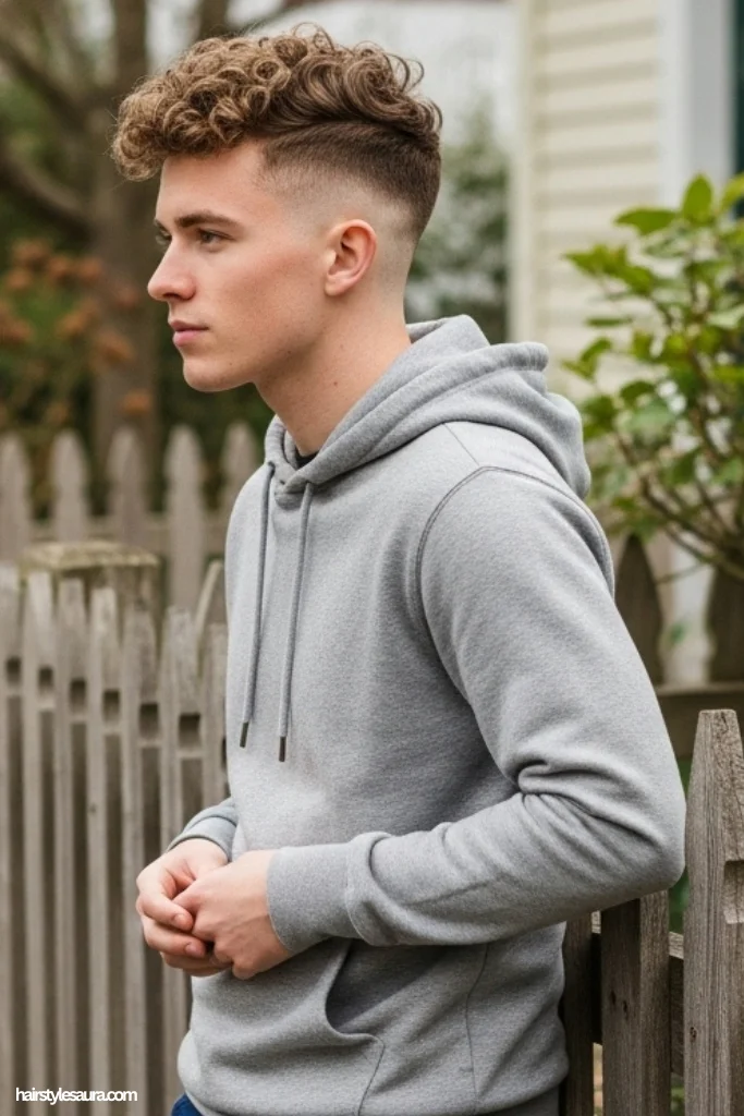 Top Short Curly Guy Hairstyles That Are Stylish and Easy to Keep 8 Textured Curly Crop