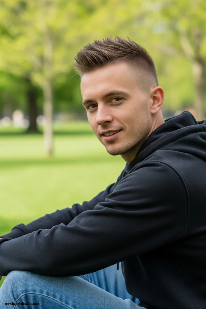 Top 13 Trendy Hairstyles for Guys Short You Should Try This Year 10 Short Spiky Hair