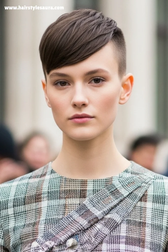 Gorgeous Short Hairstyles for Thick Hair That Frame Your Face 11 Tapered Cut