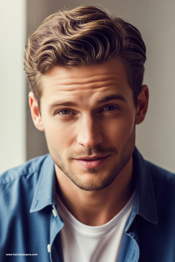 Popular Mens Wavy Short Hairstyles That Always Look Good 2 Textured Crop with Layers