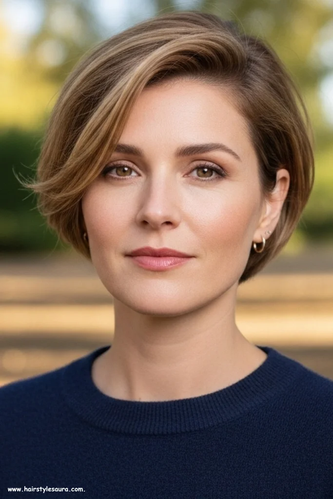 12 Kitty Cut Short Hair Looks for a Trendy Makeover 2 Classic Short Kitty Cut