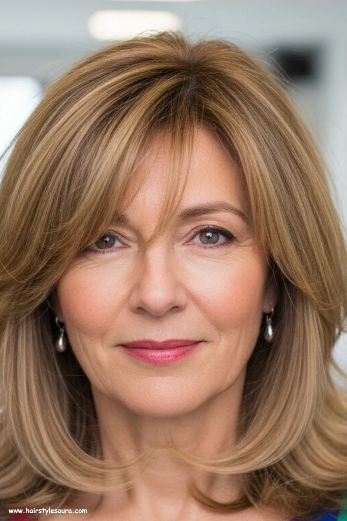 11 Flattering Shag Hairstyles for Women Over 50 That Defy Age 2 Classic Layered Shag