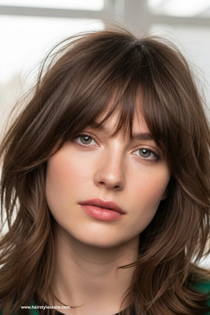 13 Stunning Shag Cuts for Fine Hair Ideas That Add Instant Volume 2 Classic Shag with Wispy Layers