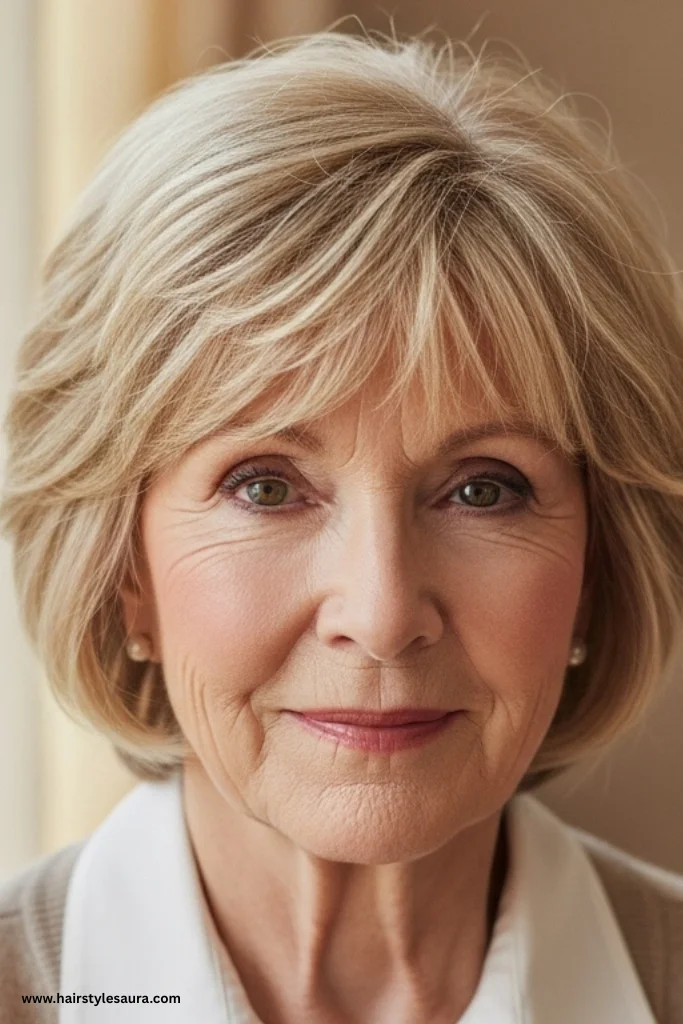 12 Youthful Shag Cuts for Older Women Ideas That Radiate Confidence 2 Classic Short Shag with Layers