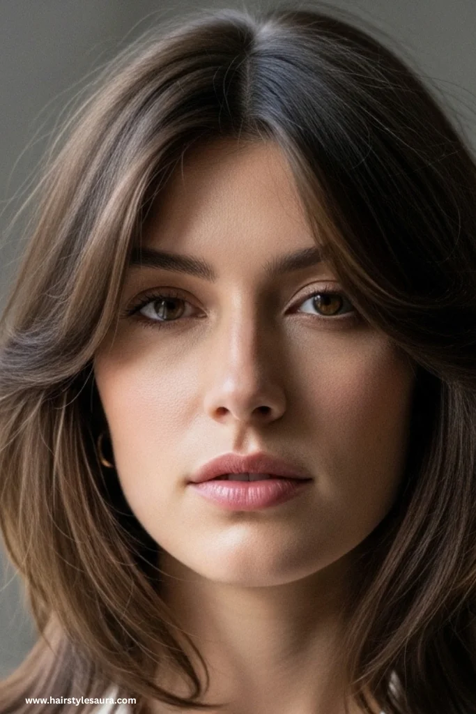 12 Stylish Shag Cuts for Straight Hair Ideas Every Woman Should Try 2 Classic Straight Shag with Feathered Layers