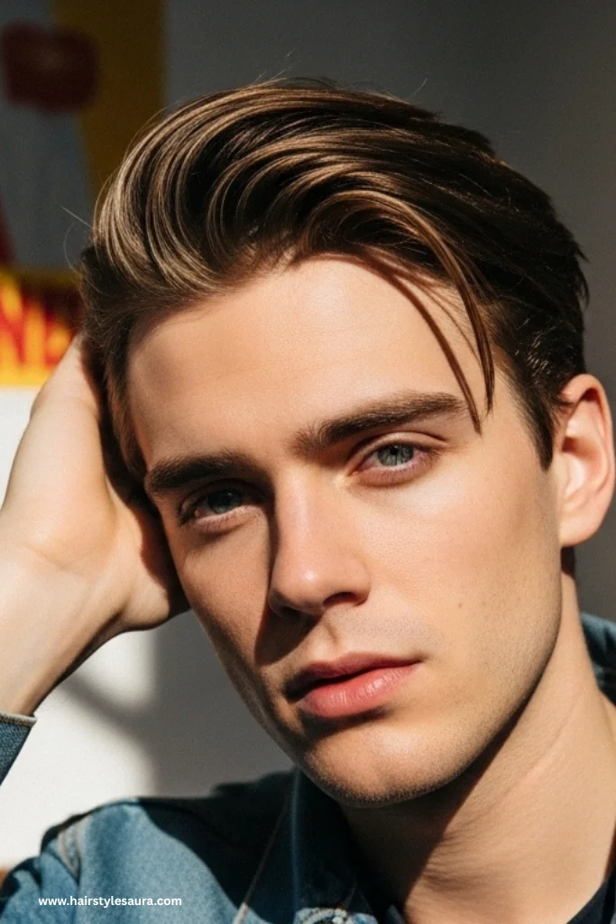 12 Cool & Classic 90s Hairstyles for Guys That Still Turn Heads 2 Middle Part Curtains