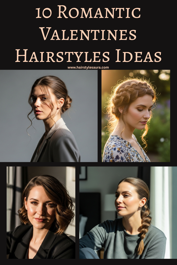 romantic valentines hairstyles ideas