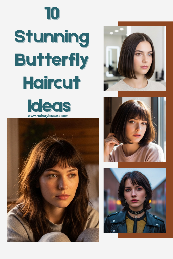 10 Stunning Butterfly Haircut Ideas for Short Hair That Add Volume and Style 14 butterfly haircut for short hair