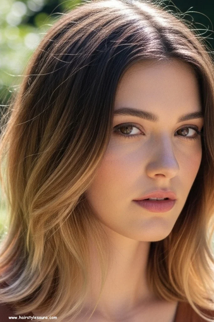 10 Stunning Butterfly Wolf Cut Ideas Women Are Loving Right Now 11 Butterfly Wolf Cut with Balayage