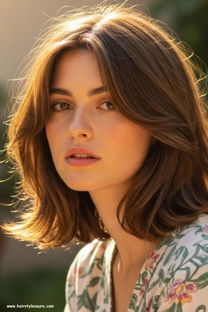 12 Gorgeous Layered Haircut for Thin Hair Ideas Women Love 11 Collarbone Cut with Flipped Layers
