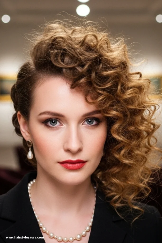 11 Stunning Octopus Cut Curly Ideas Women Are Obsessing Over 12 Octopus Cut with Side Part on Curly Hair