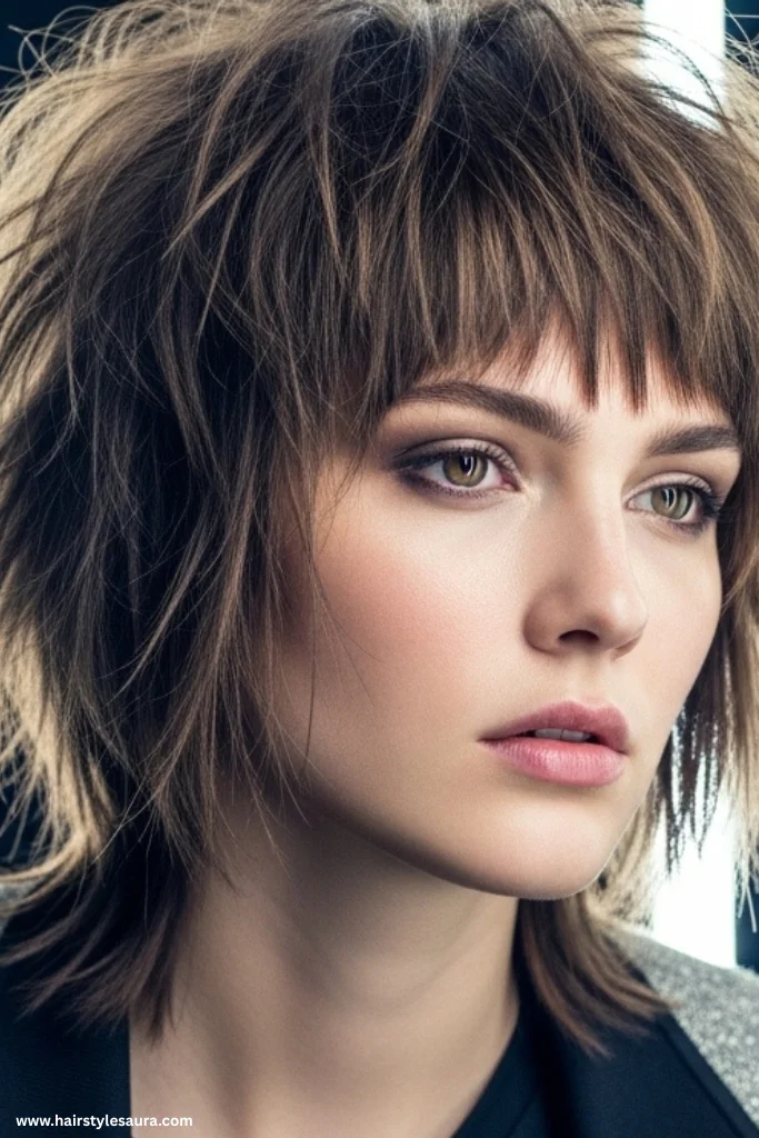 13 Choppy Long Layered Haircuts Ideas That Are Effortlessly Stylish 12 Razor-Cut Choppy Layers